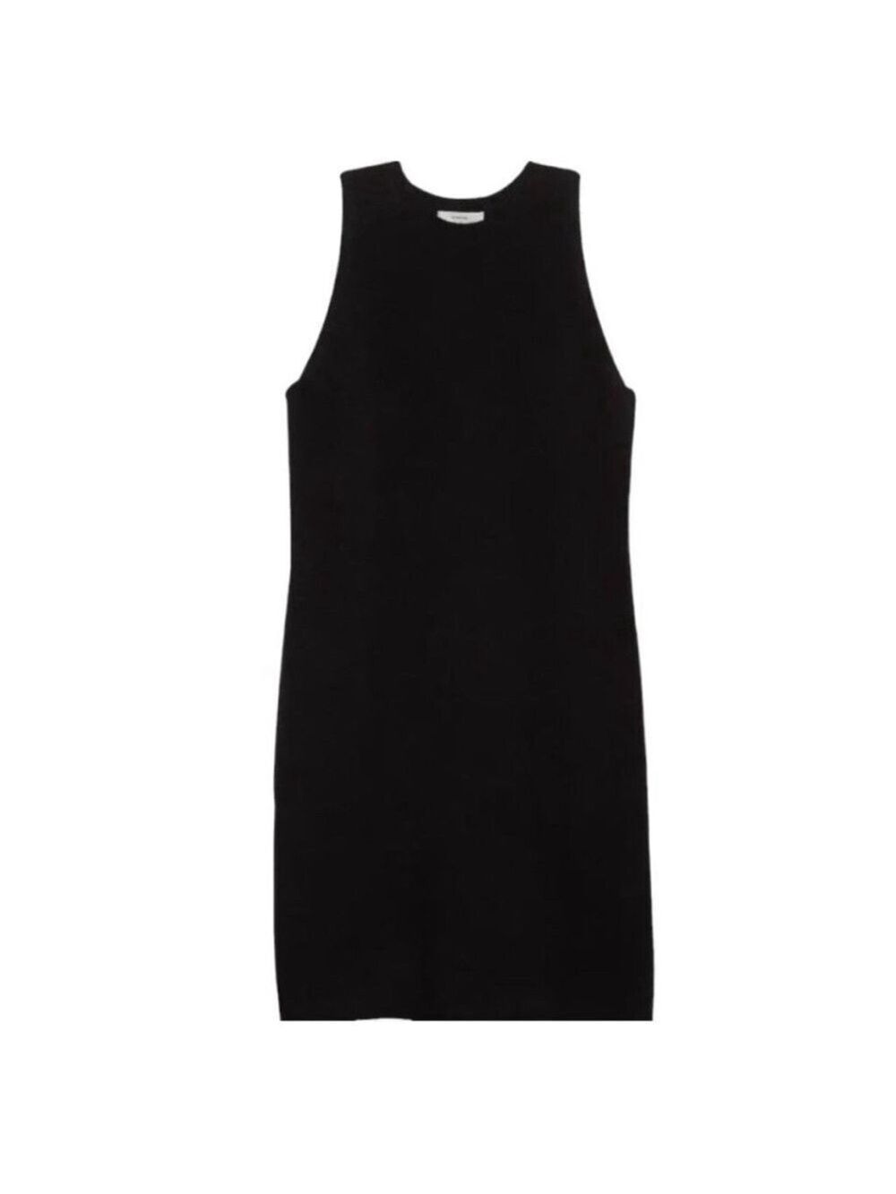 NWT Vince Sleeveless Sweater Mini Dress in Black Size M